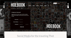 Desktop Screenshot of hoebook.com