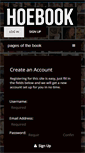 Mobile Screenshot of hoebook.com